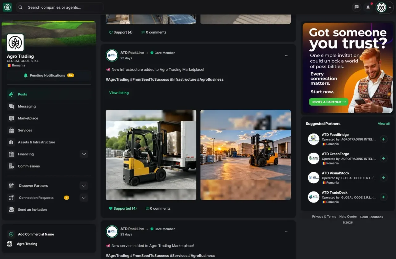 AgroTrading integra